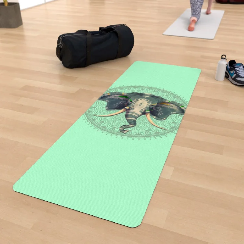 Holiday Sale Yoga Mat - New Age Elephant
