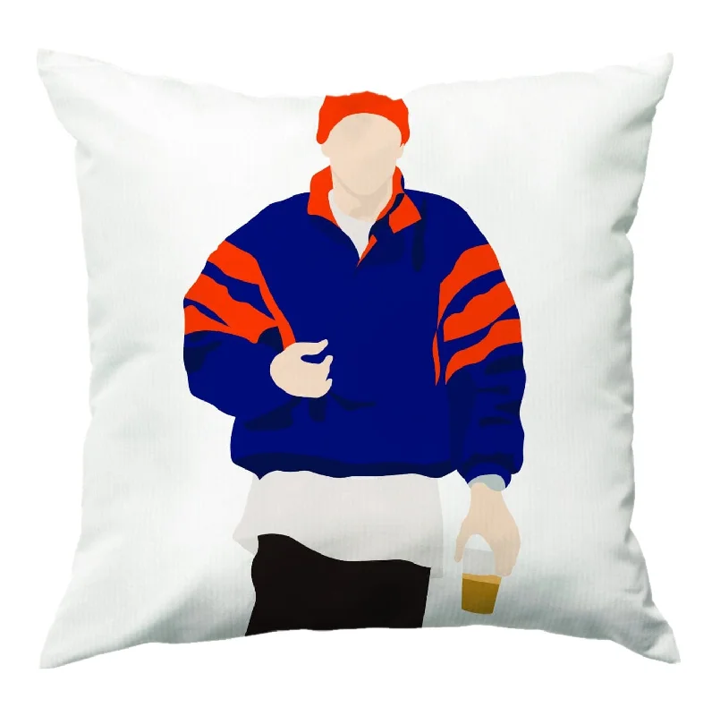 Price Cut Orange Beanie Cushion