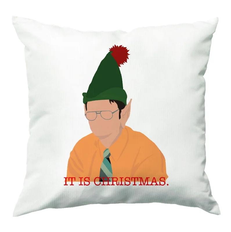 Super Sale It Is Christmas Cushion