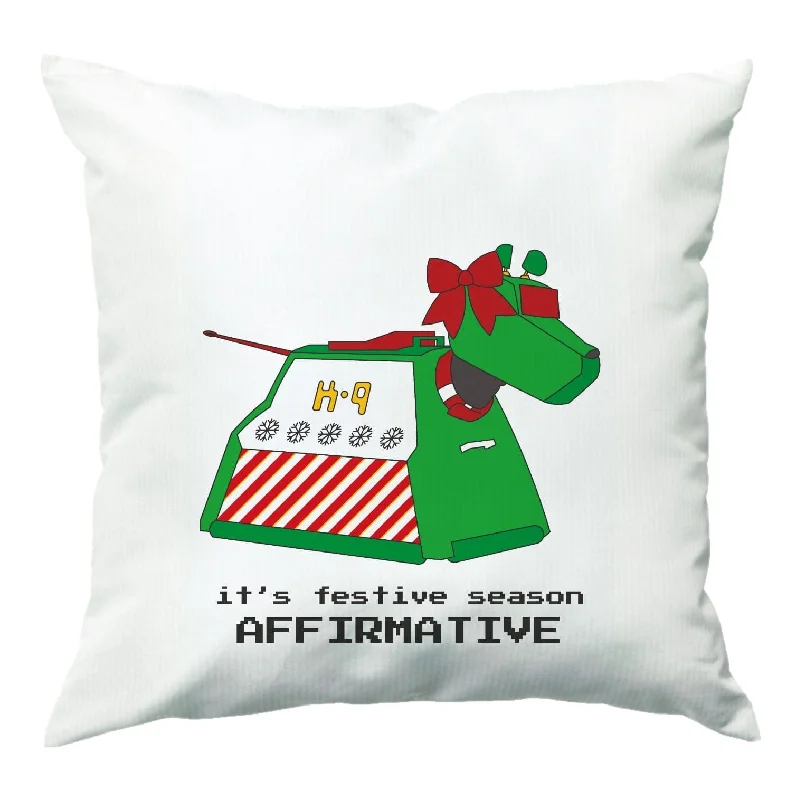 Deal Dash K9 Festive Season - Doctor Who Cushion