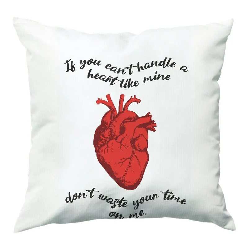 Discount Extravaganza Don't Waste Your Time On Me Cushion