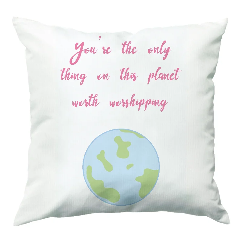 Year-End Sale Worth Worshipping Cushion