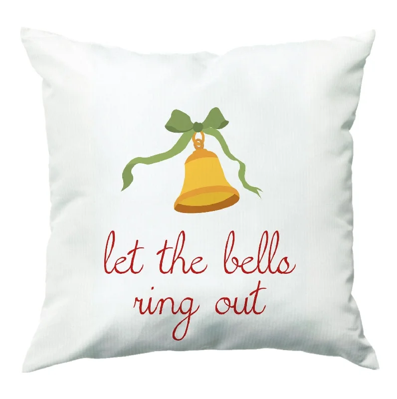 Special Offer Let The Bells Ring Out - Christmas Songs Cushion