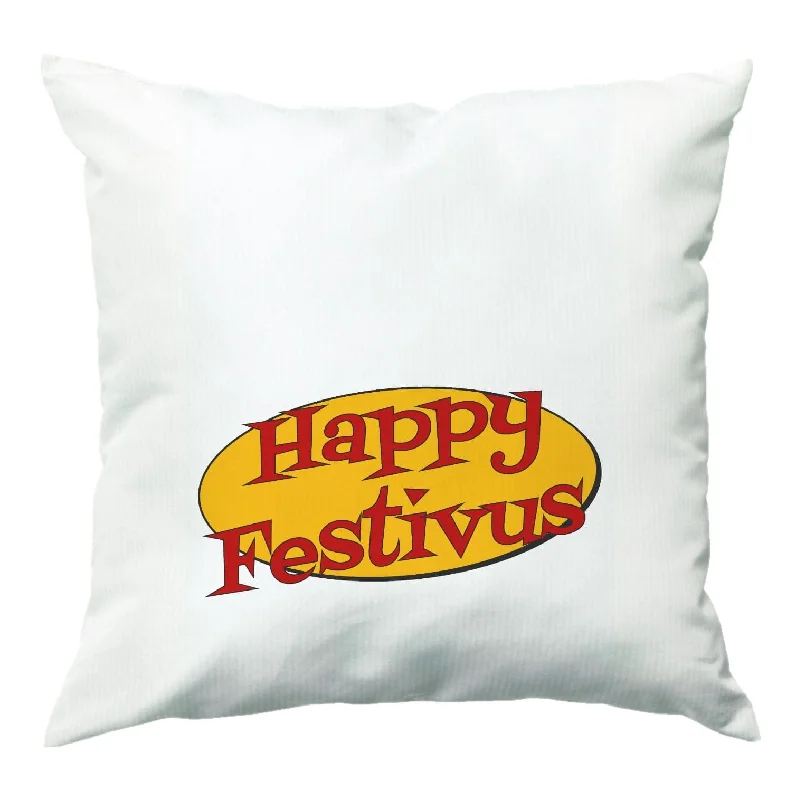 Price Drop Happy Festivus Cushion