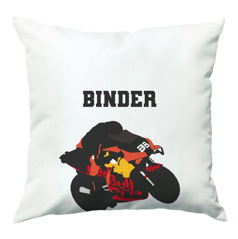 Hurry In Binder - Motorbike Cushion