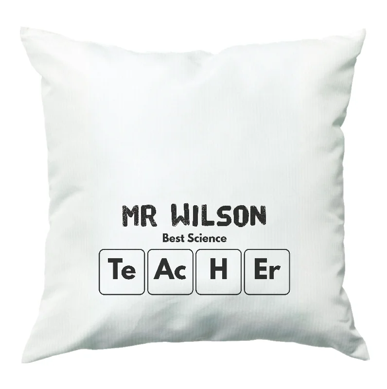 Factory Direct Sale Science Teacher - Personalised Teachers Gift Cushion