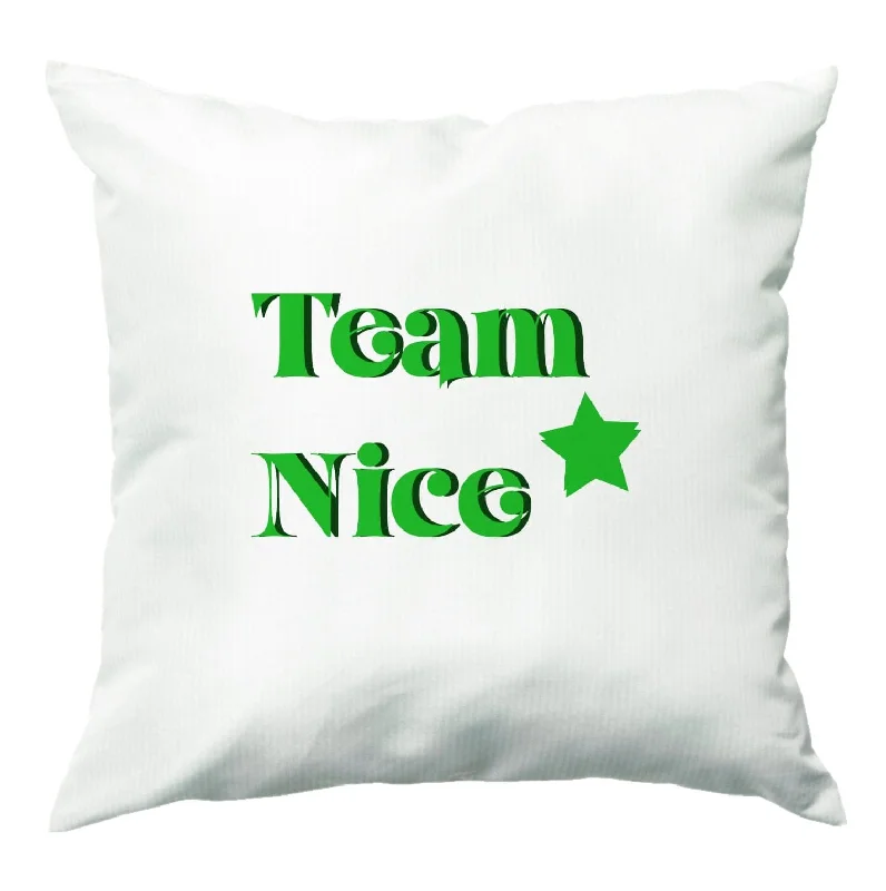 Today Only Team Nice - Naughty Or Nice  Cushion