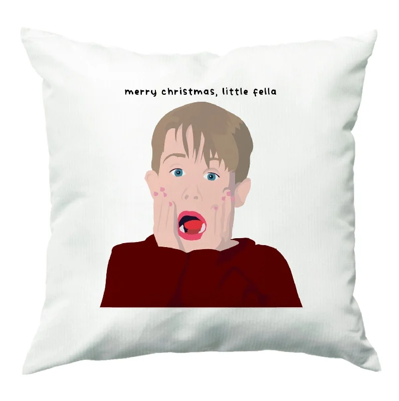 Final Sale Little Fella Home Alone - Christmas Cushion