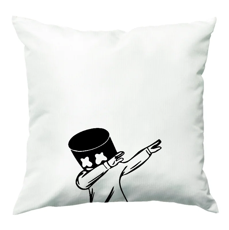 Exclusive Deal Silhouette White Helmet DJ Dab Cushion