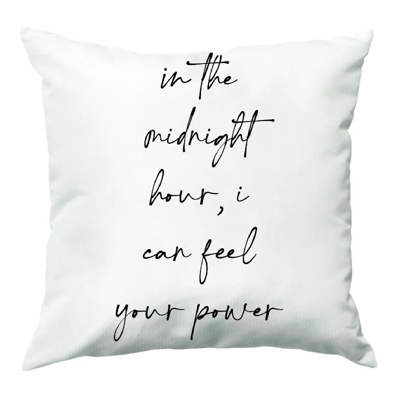 New Markdowns In The Midnight Hour Cushion