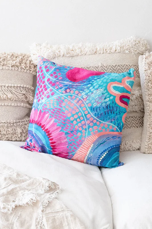 The Best Prices My Journey Linen Cushion Cover (45cm x 45cm)