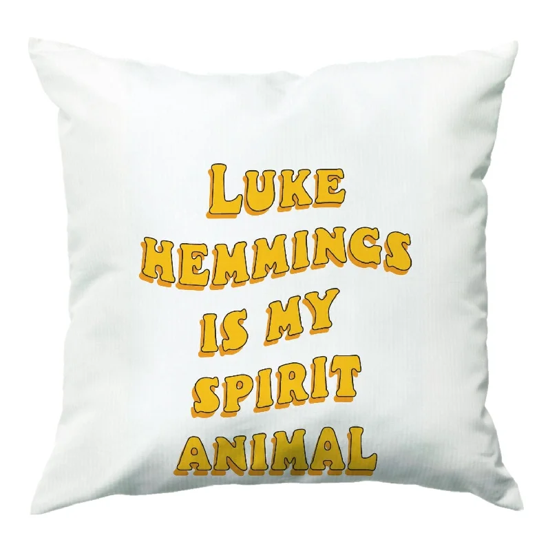 Crazy Deals Luke Hemmings Is My Spirit Animal Cushion