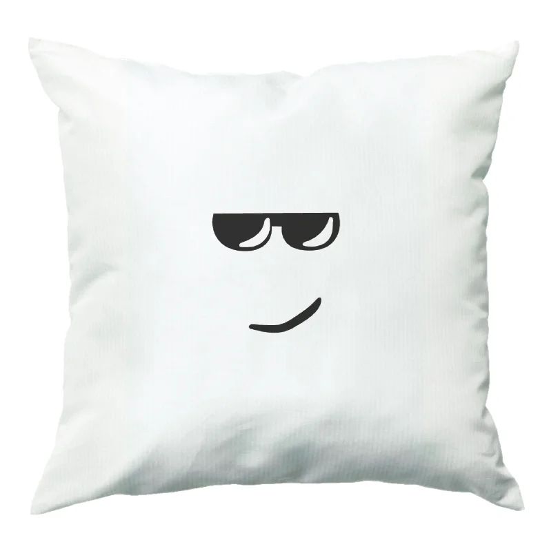 Can't Be Beat Yellow Face Shades Cushion