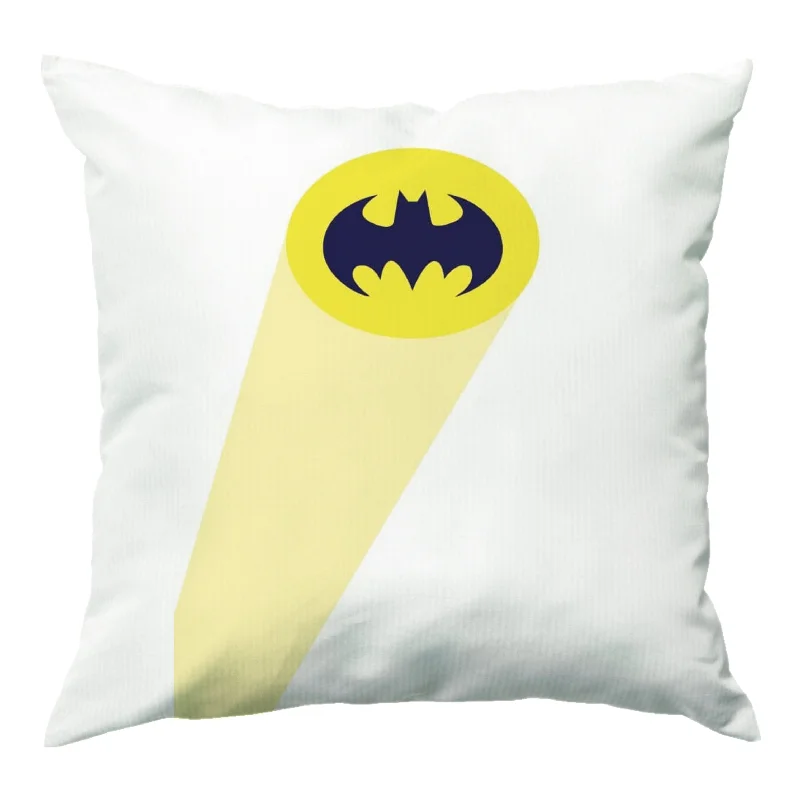 Deal Zone Bat Signal Cushion