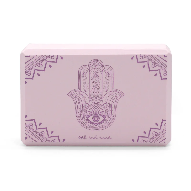 Savings Galore Hamsa Printed Yoga Block