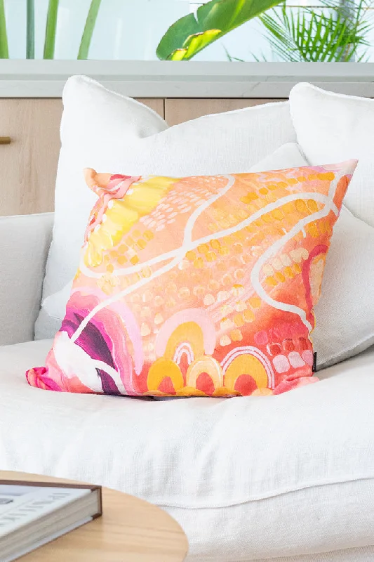 Unbeatable Prices Gon Walkabouts Linen Cushion Cover (45cm x 45cm)