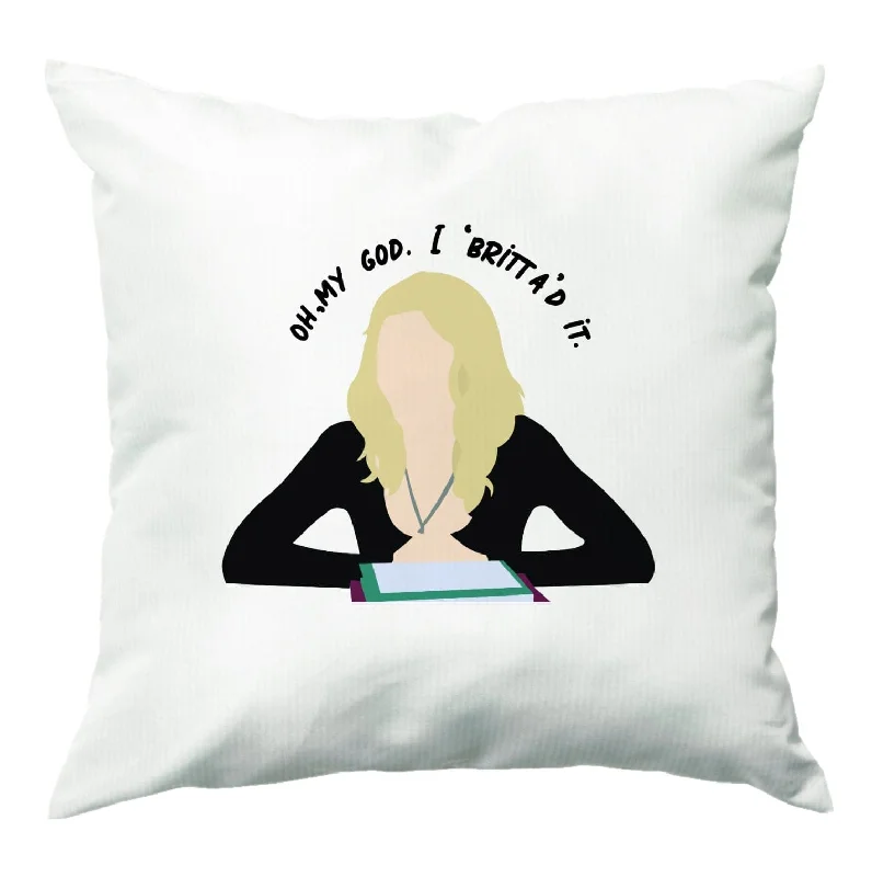 TIME-Limited Offer Britta'd It- Community Cushion