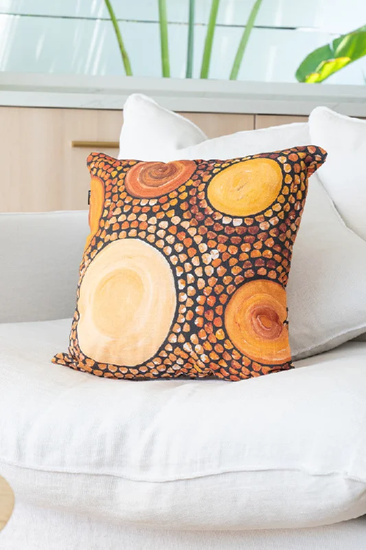 Steals and Deals Waterholes (No.2) Linen Cushion Cover (45cm x 45cm)