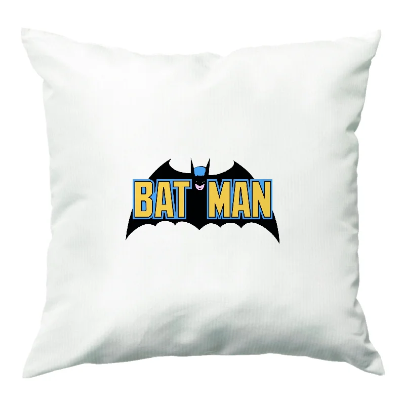 Fantastic Offers Yellow Bat Superhero Logo Cushion