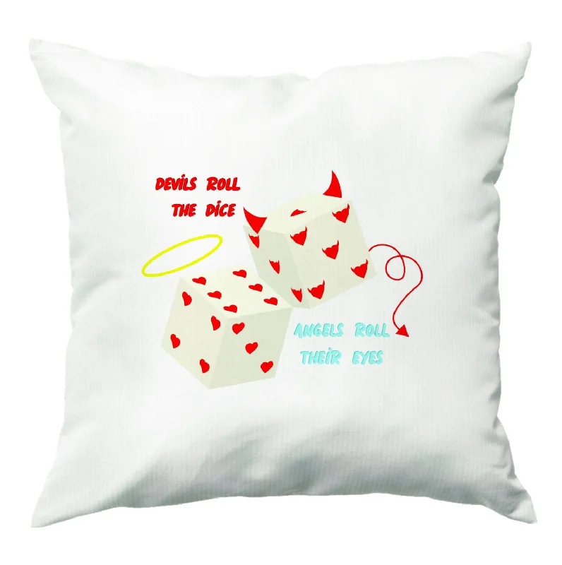 Limited Availability Devils Roll The Dice - Taylor Cushion