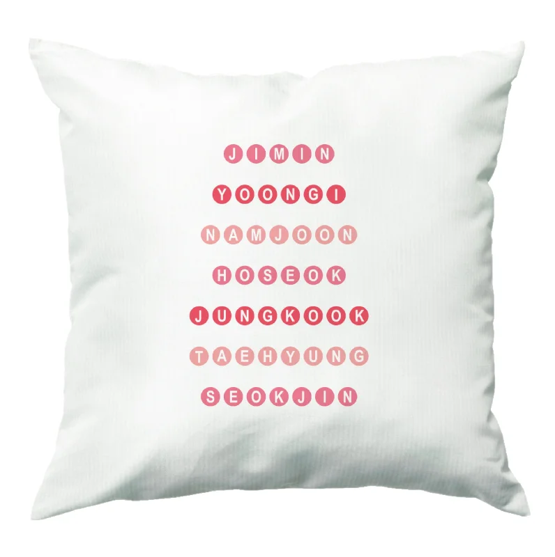 TIME-Limited Offer Members Of BTS - K Pop Cushion