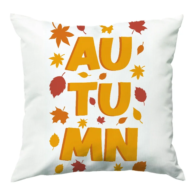 Don’t Miss Out Leaves - Autumn Cushion