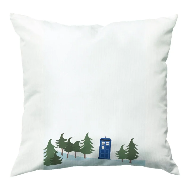 Deep Discounts Christmas Tardis - Doctor Who Cushion