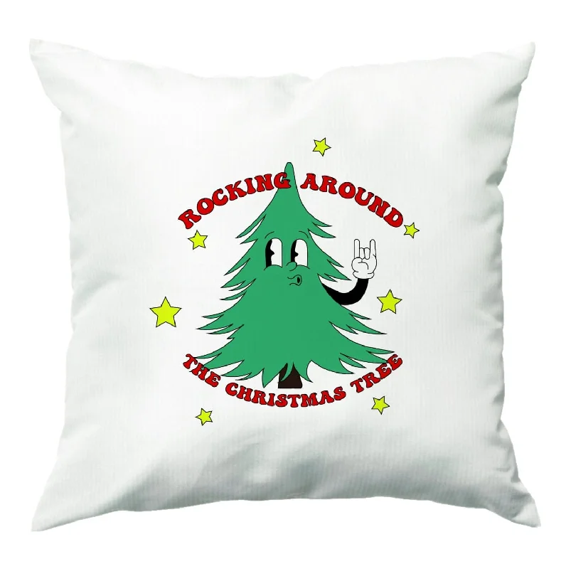 Exclusive Online Offer Rocking Around The Christmas Tree - Christmas Songs Cushion