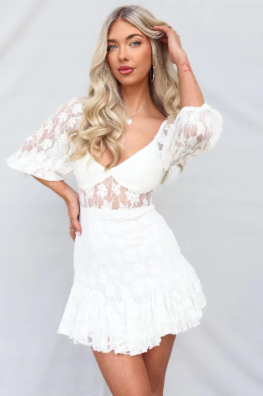 Unbeatable Prices Libbie Mini Dress - White