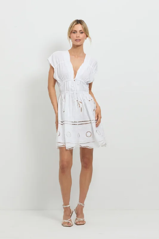 Savings Galore Sunrise Spirit Dress White