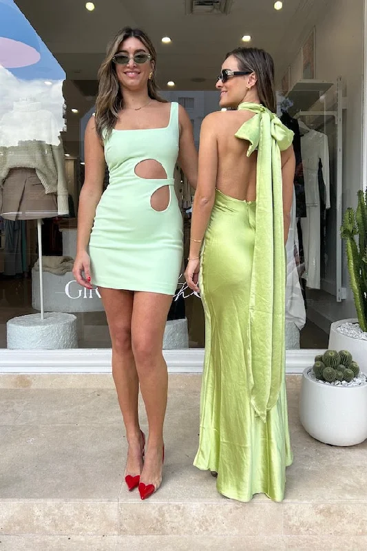 Big Discounts Evianna Gown Bold Lime Green
