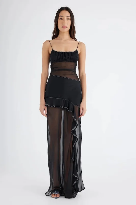 New Deals Delilah Maxi Dress Black