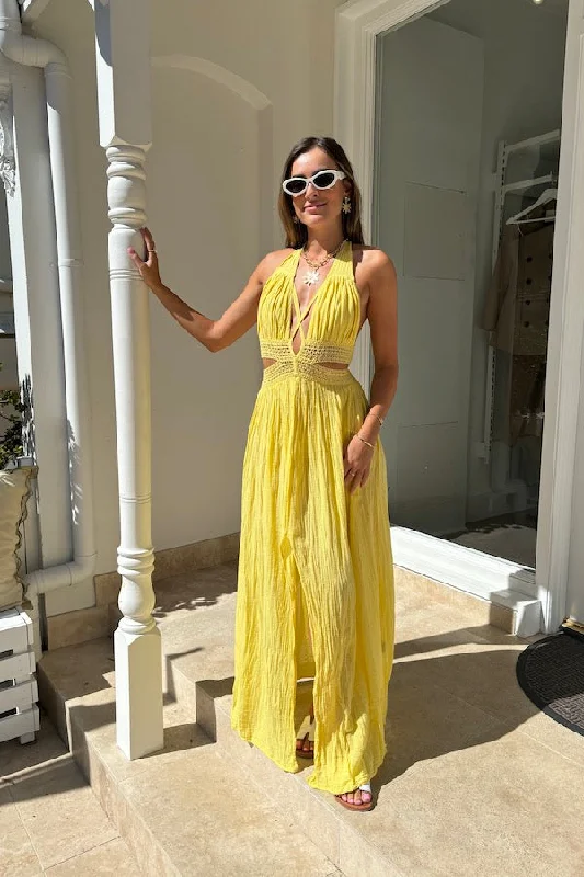 Lowest Price Artemis Dress Lemon