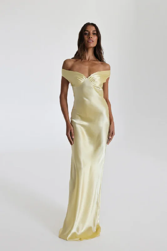 Early Access Bridget Gown Lemon