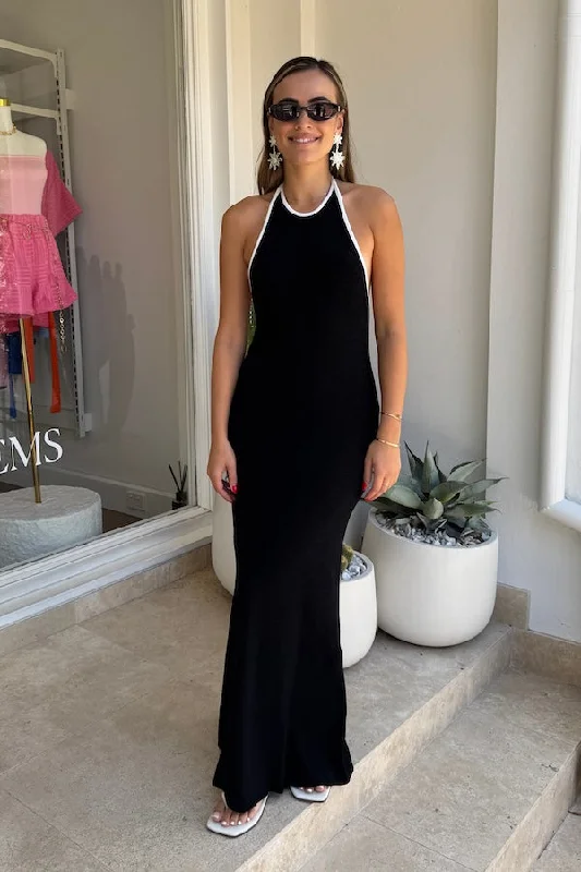 Warehouse Sale Charlie Maxi Dress Black