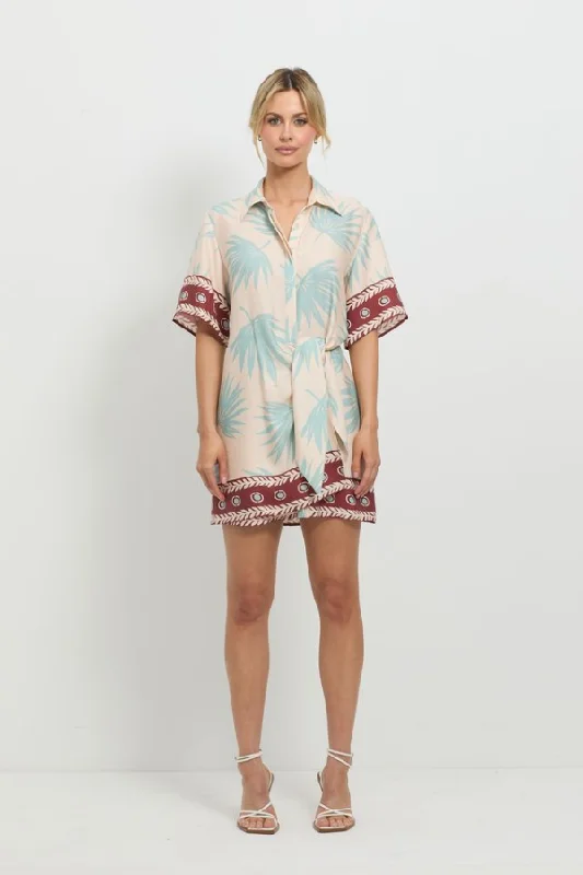 Weekend Deal Summer Fling Wrap Dress Multi