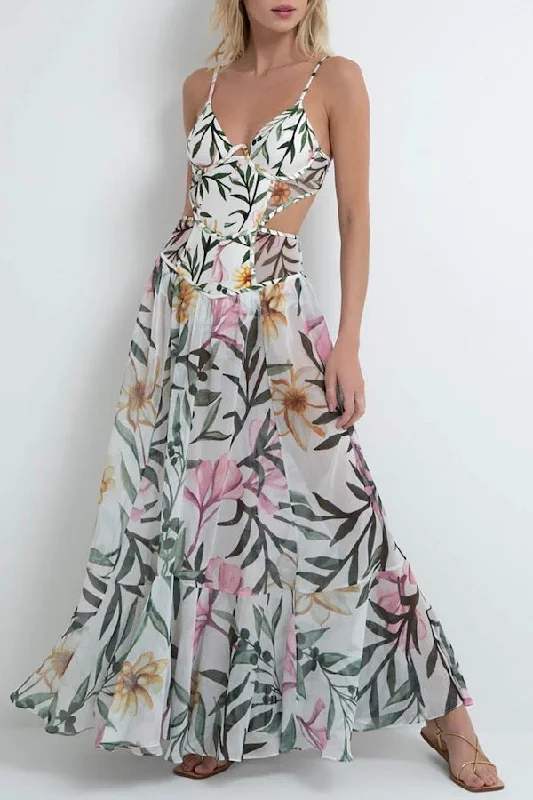 Deal Explosion Jasmine Bustier Maxi Dress
