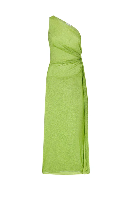 Special Promotion Lumiere Knot Dress Lime