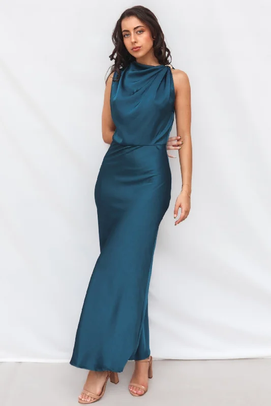 Seasonal Clearance Vianna Formal Dress - Teal
