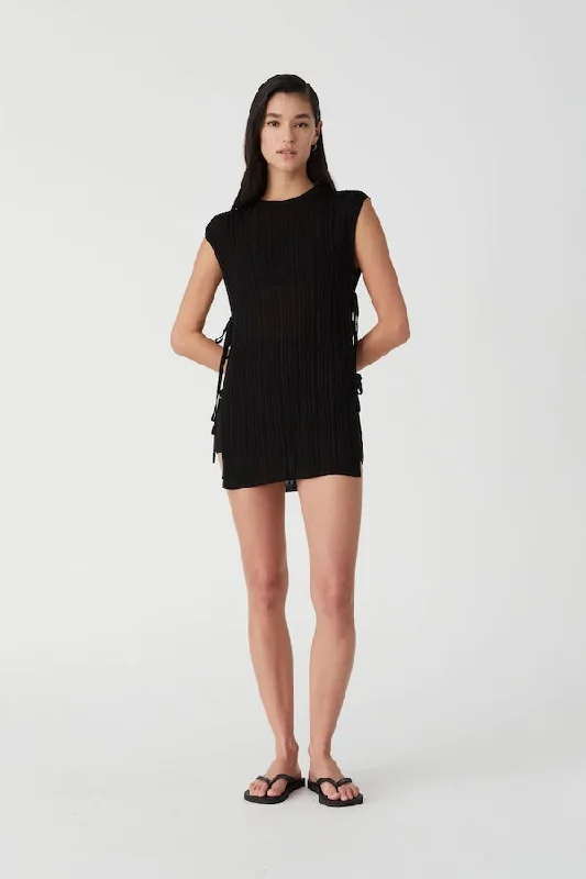 Warehouse Sale Nevada Mini Dress Black