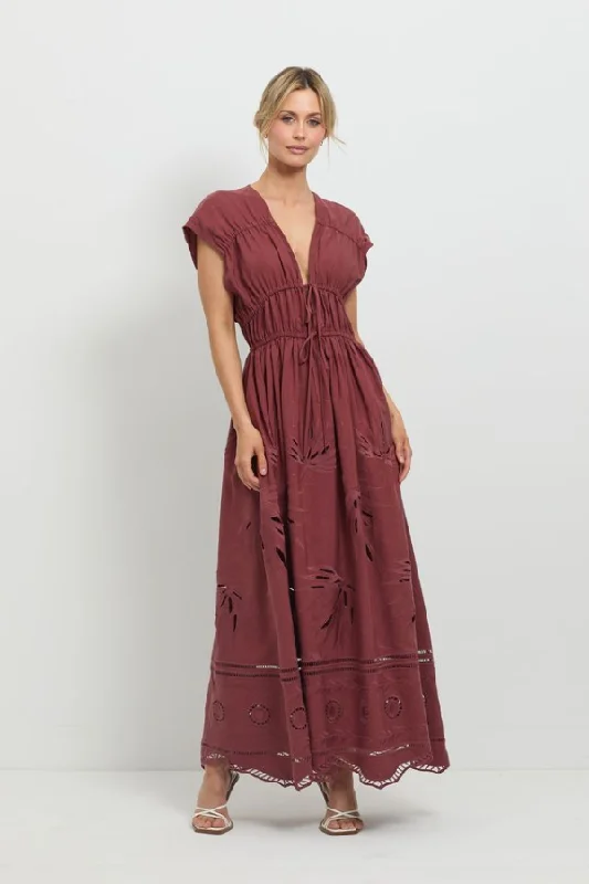 Fantastic Offers Sunrise Spirit Midi Dress Earth