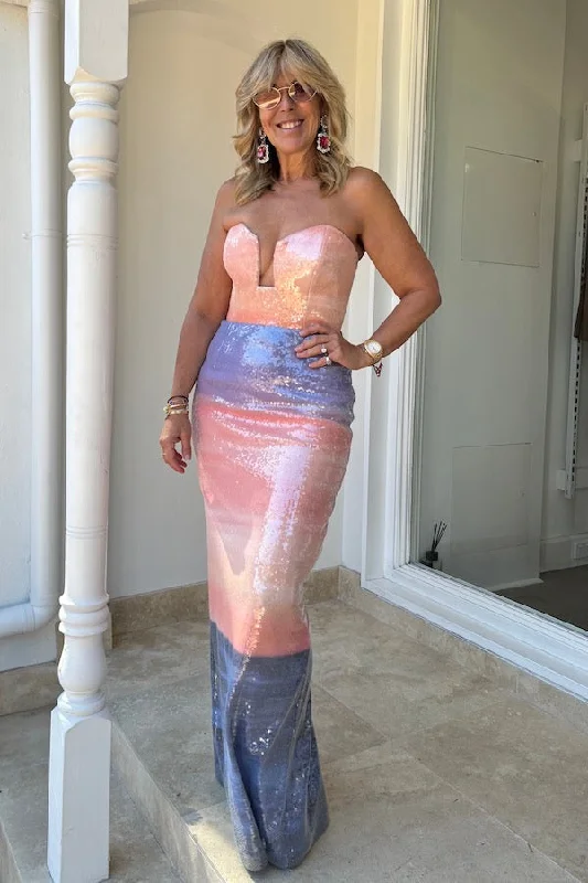 Massive Deals Oriana Gown Print