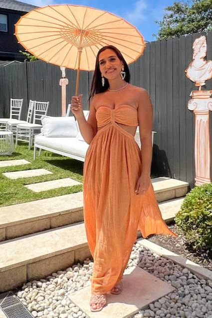 Price Cut Chloe Dress Apricot