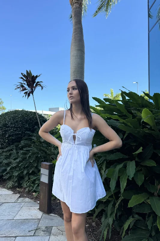Buy More, Save More Jane Mini Dress - White