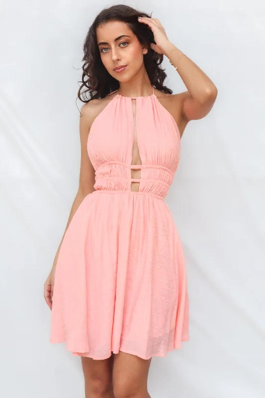 Savings Galore Cherish Mini Dress - Pink