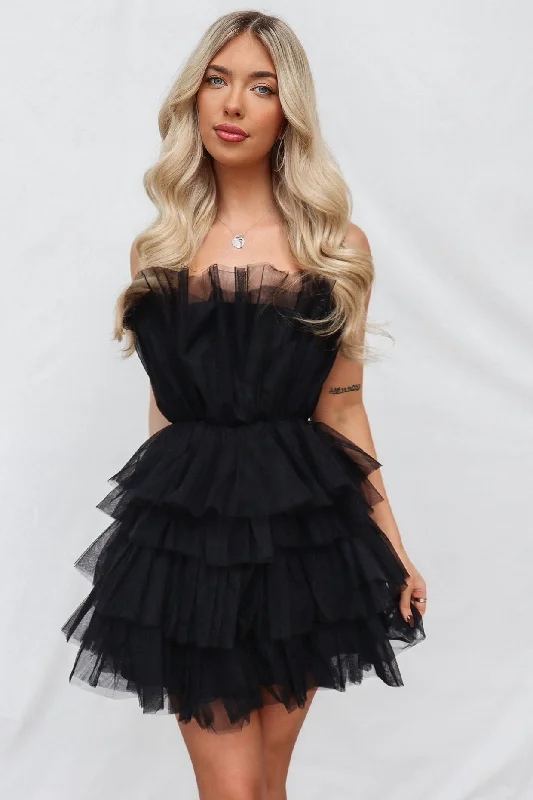 Final Markdown Kyrie Mini Dress - Black
