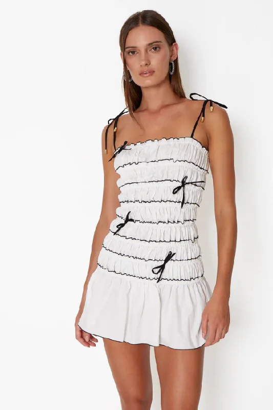 Major Savings Femme Mini Dress Pearl