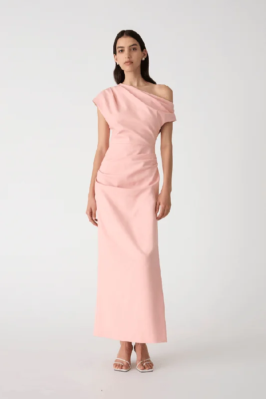 Mega Sale Gia Midi Dress Rose Quartz Pink