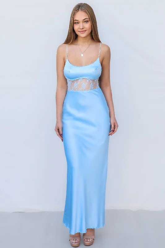 Major Savings Takiyah Maxi Dress - Blue