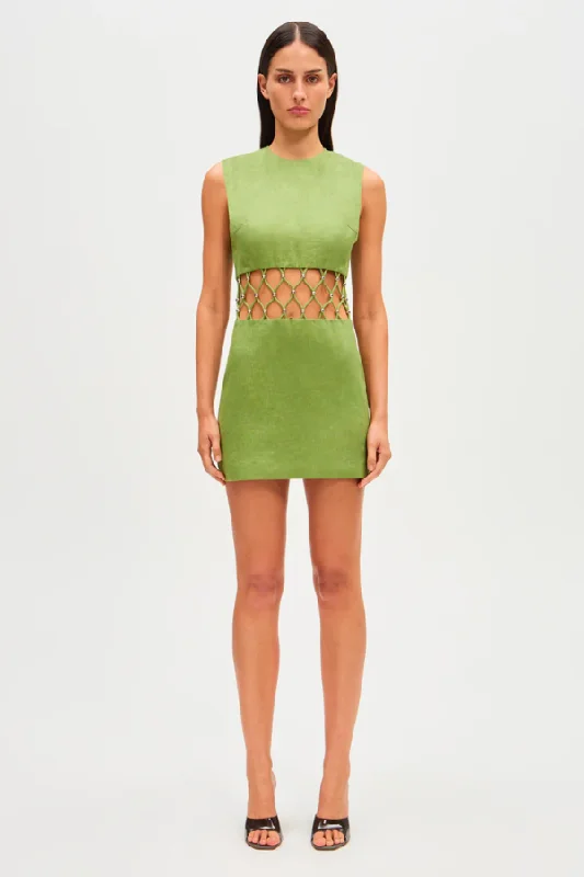 Great Deals Ellie Mini Dress Avocado